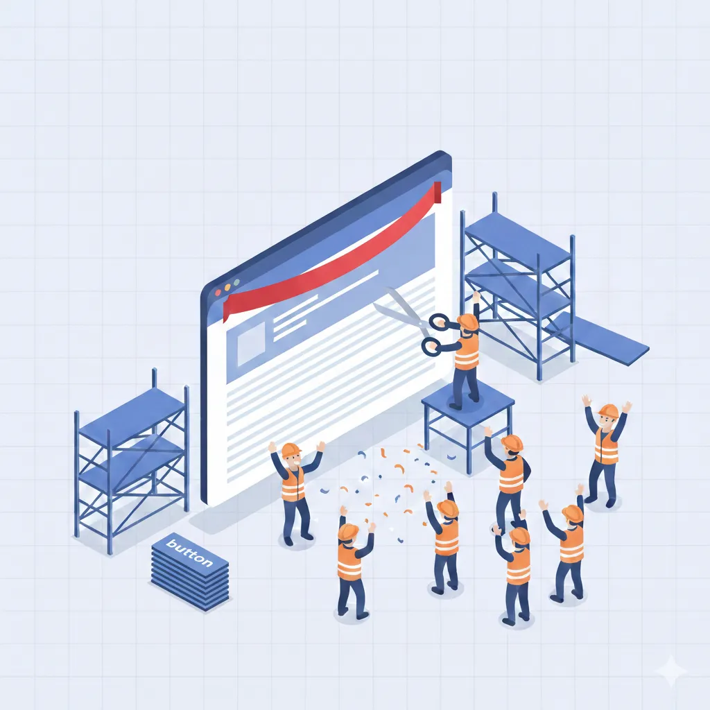 Launch - your website goes live